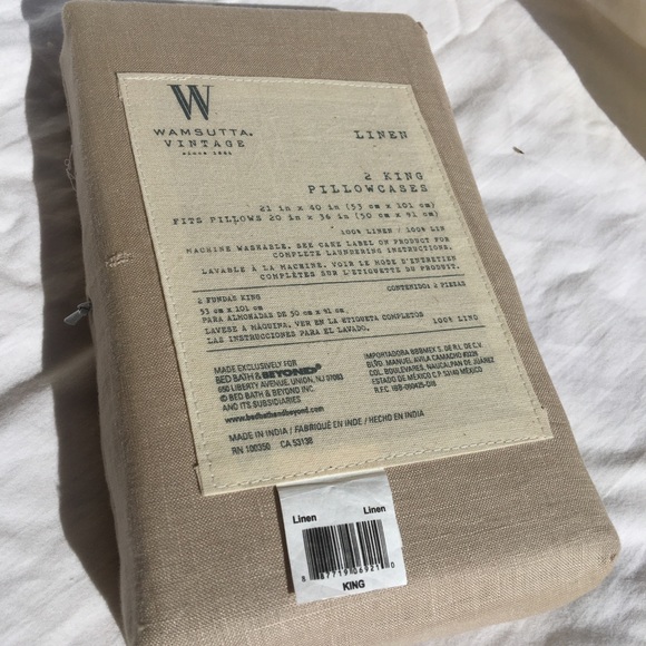 Wamsutta Bedding Wamsutta Vintage Linen King Pillowcases Poshmark
